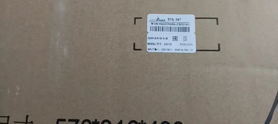 BTC Madenciliği için SHA256 Bitmain Antminer S19J 94TH 3100W 29.5 J/TH