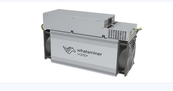 80dB Düşük Gürültülü Microbt Whatsminer M31S+ 82T 40 J/T Ethernet Asic Madenci Makinesi