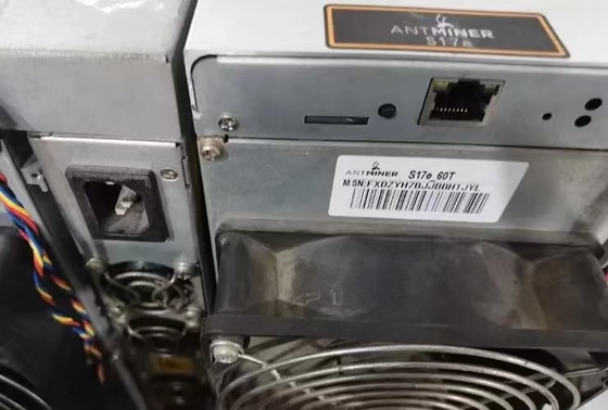 75dB Asic Bitmain Antminer S17E 60T 2900W SAMSUNG Çipli İkinci El