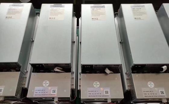 M31S ​​76T Kullanılmış Asic Miner Makinesi 44J/T 2660W IEC C19 Güç Hattı