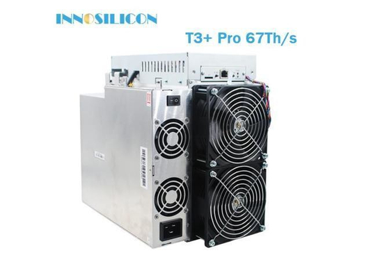 Asic SHA256 Algoritması Bit Madeni Para Madenci 67TH/S Innosilicon T3+ Pro