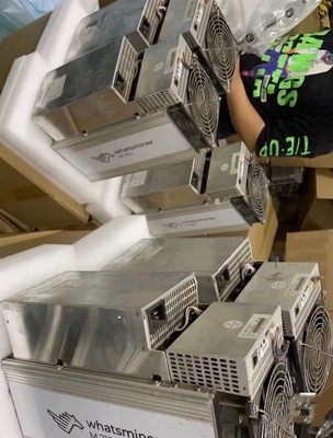 İkinci El Microbt Whatsminer M21S 58T BTC Madencilik Makinesi 60W/T Ethernet Ağı