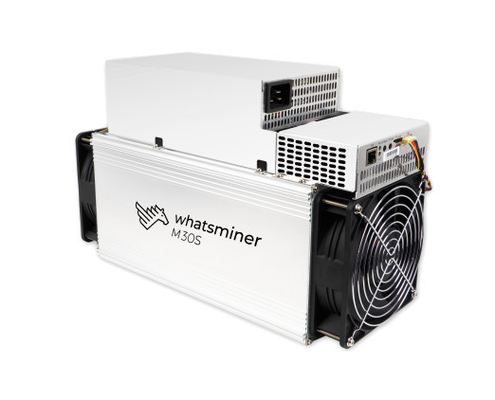 86TH/S Asic Whatsminer M30S Yüksek Bilgi İşlem Hashrate SHA256 Asic Miner