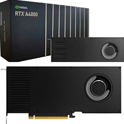 Madencilik ETH 140W için GDDR6 NVIDIA RTX A4000 16GB 6144 CUDA