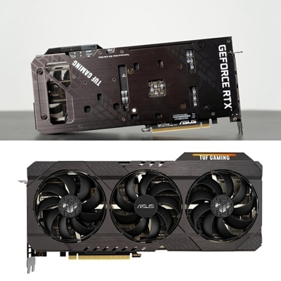 290W ASUS TUF GeForce RTX 3060TI OC 8GB 8pin 1665-1695MHz Siyah