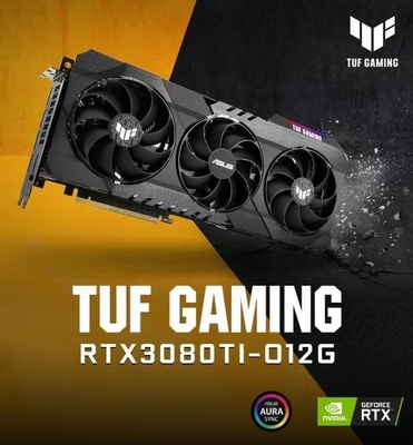 GA102-225 Mining Rig Grafik Kartı ASUS GeForce RTX 3080Ti OC 12GB
