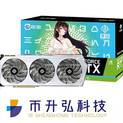 Ethereum Sanal Makinesi EVM için 19000MHz GeForce RTX 3080 Ti OC 12GB Beyaz