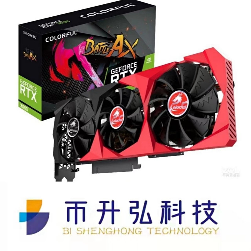 1695MHz ETH Madencilik Rig Grafik Kartı Renkli GeForce RTX 3090 24GB